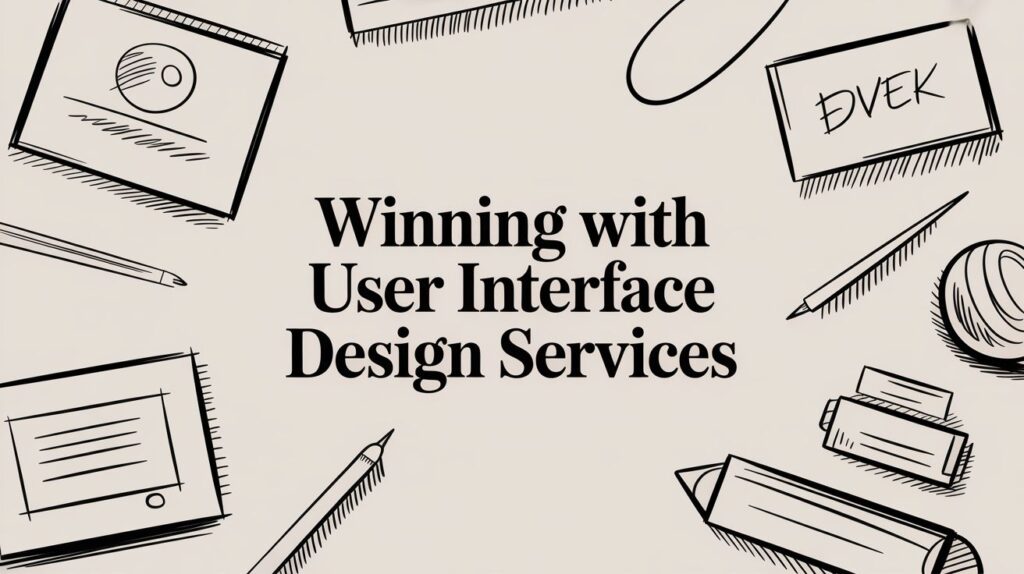 User interface design service