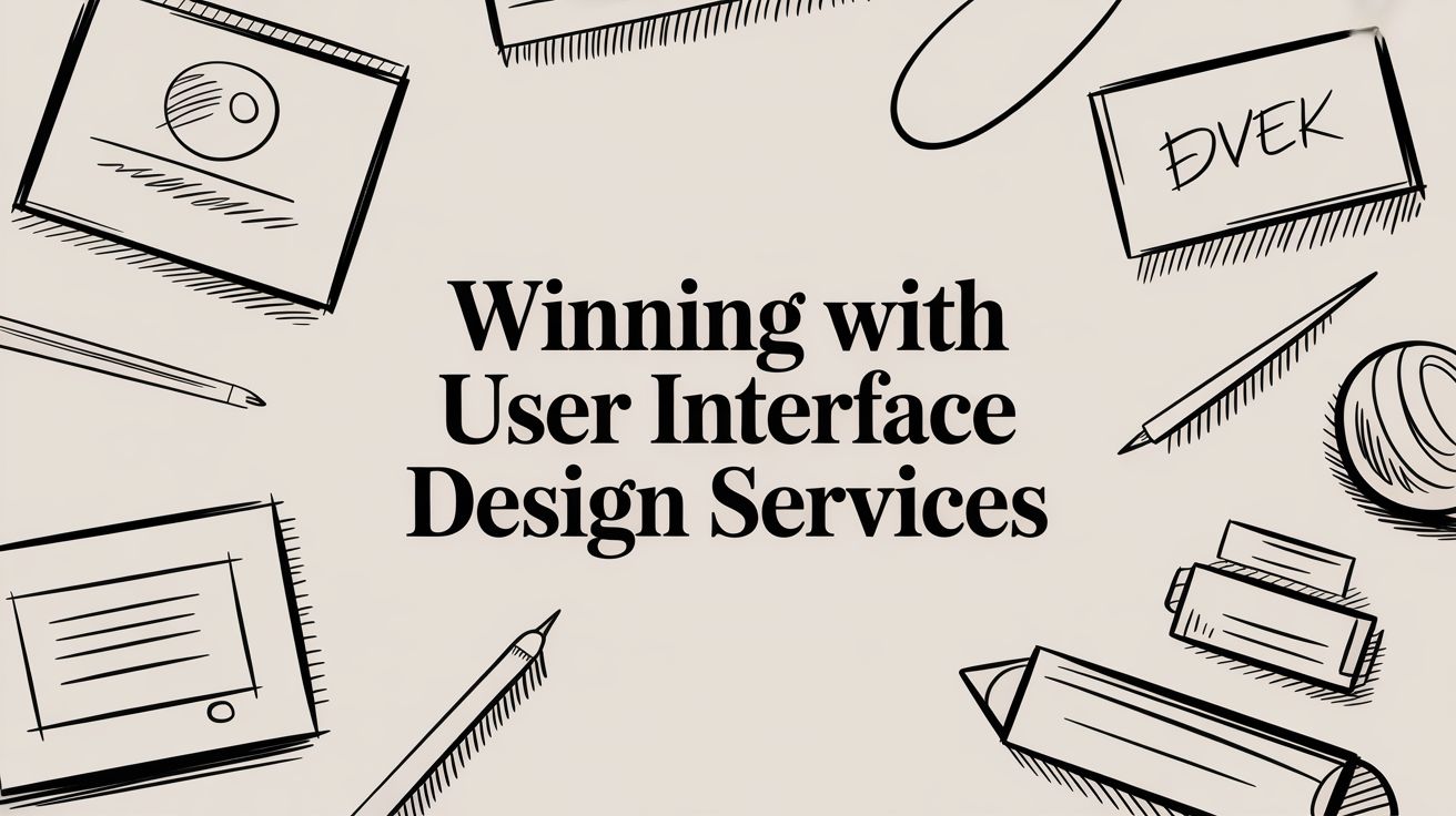 User interface design service